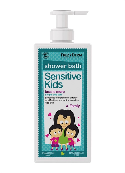 Frezyderm Sensitive Kids Shower Bath 200ml 1 Frezyderm Sensitive Kids Shower Bath 200ml