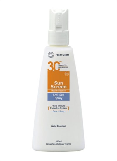Frezyderm Sun Screen Anti Seb Spray SPF30 150ml
