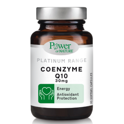 Power of Nature Platinum Coenzyme Q10 30mg 30 Κάψουλες