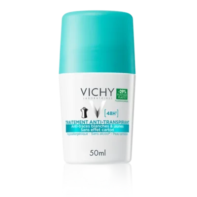 Vichy Deodorant 48h Αποσμητικό Roll-On κατά των Σημαδιών 50ml