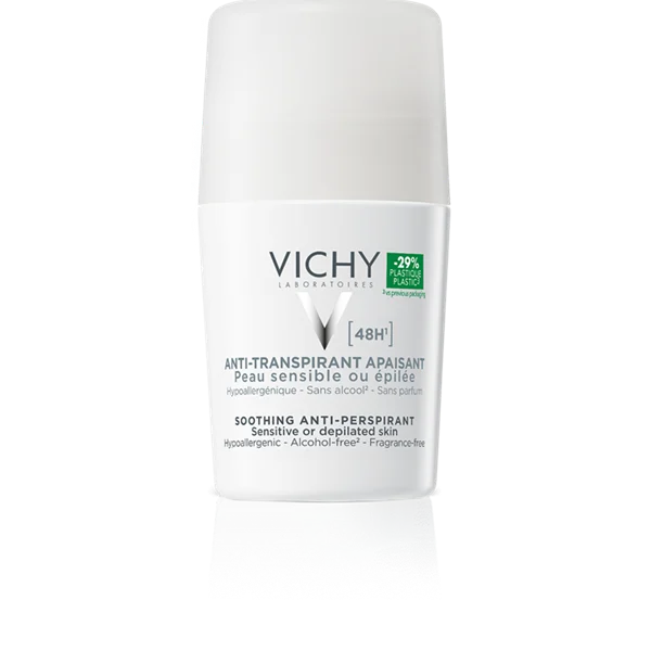 Vichy Deodorant 48h Αποσμητικό Roll-On για Ευαίσθητες Επιδερμίδες 50ml 1 Vichy Deodorant 48h Αποσμητικό Roll-On για Ευαίσθητες Επιδερμίδες 50ml