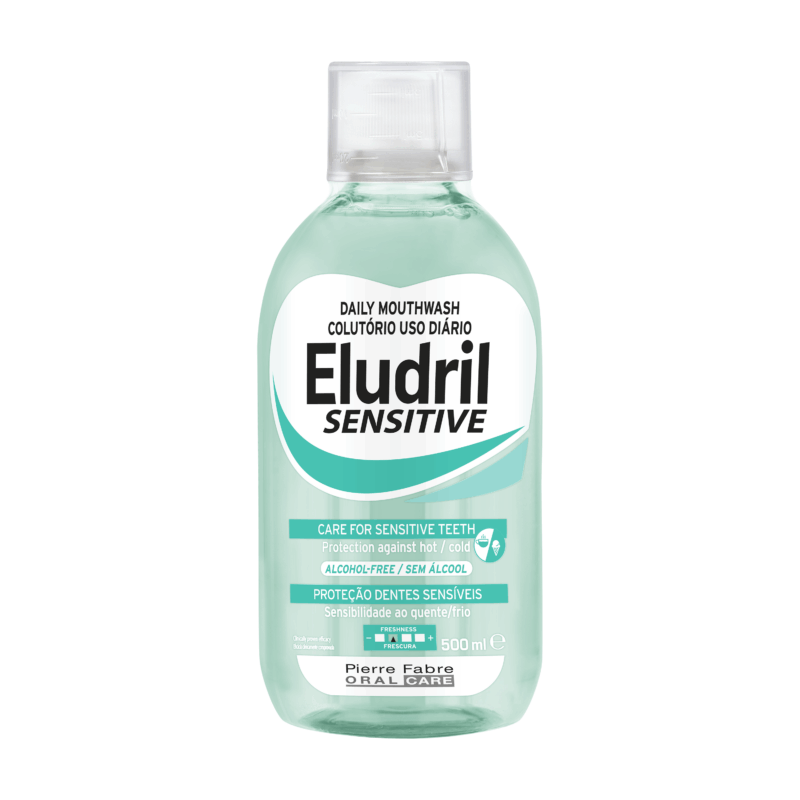 Elgydium Eludril Sensitive Στοματικό Διάλυμα για Καταπράυνση των Ευαίσθητων Δοντιών 500ml
