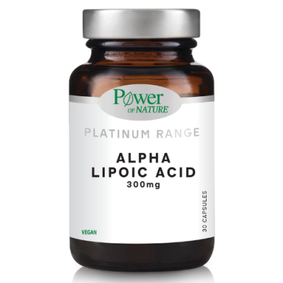 Power of Nature Platinum Alpha Lipoic Acid 300mg 30 Κάψουλες