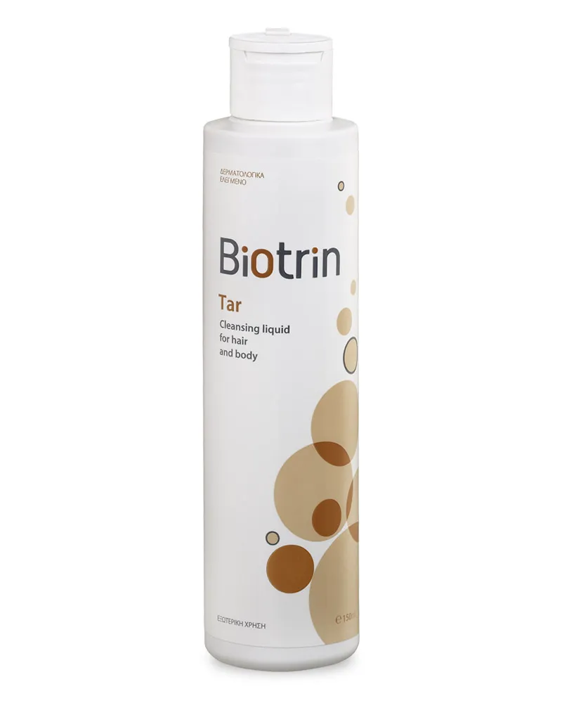 Biotrin Tar Cleansing Liquid for Hair and Body 150ml 1 Biotrin Tar Cleansing Liquid for Hair and Body 150ml