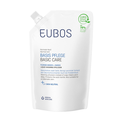 Eubos Blue Liquid Washing Emulsion Refill 400ml