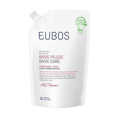 Eubos Red Liquid Washing Emulsion Refill 400ml