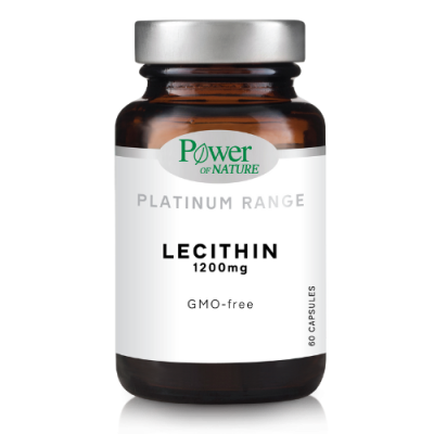 Power of Nature Platinum Lecithin 1.200mg 60 Κάψουλες