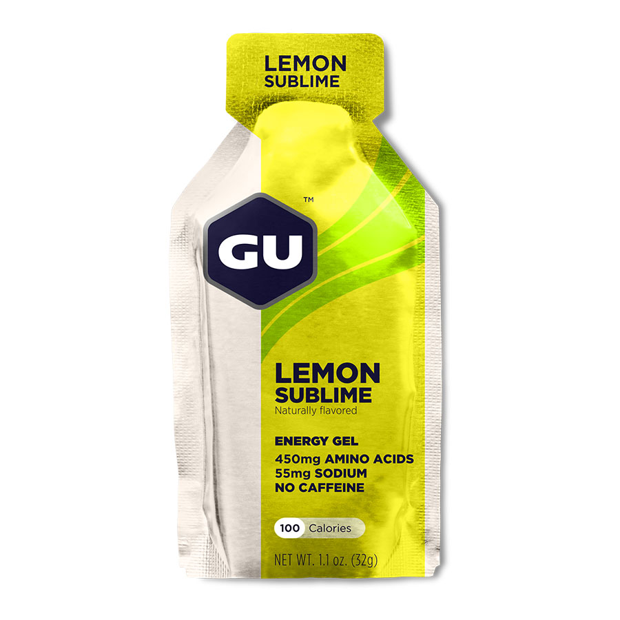 GU Energy Gel 32g Lemon Sublime χωρίς Καφεΐνη 1 GU Energy Gel 32g Lemon Sublime χωρίς Καφεΐνη