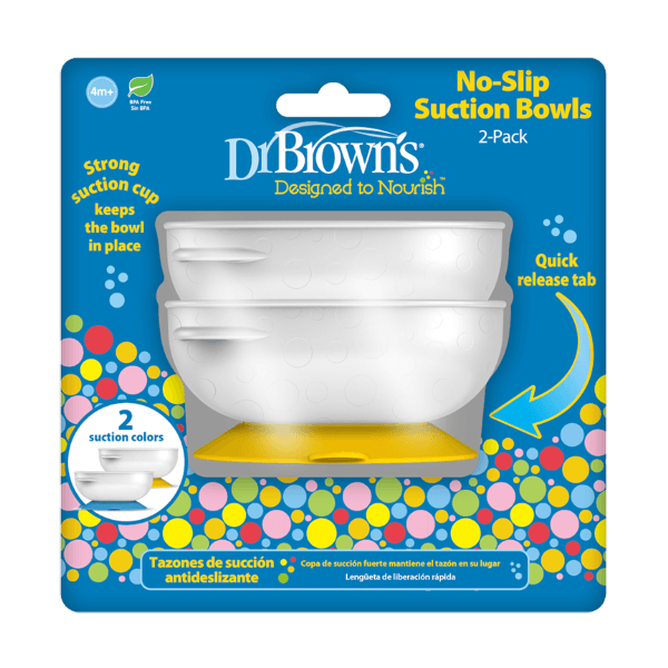 Dr. Brown's Μπολ Φαγητού Αντιολισθητικό 2 Τεμάχια 1 Dr. Brown's Μπολ Φαγητού Αντιολισθητικό 2 Τεμάχια