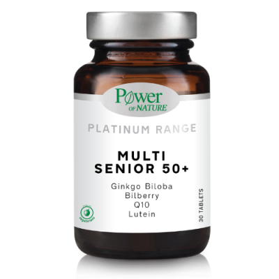 Power of Nature Platinum Multi Senior 50+ 30 Ταμπλέτες