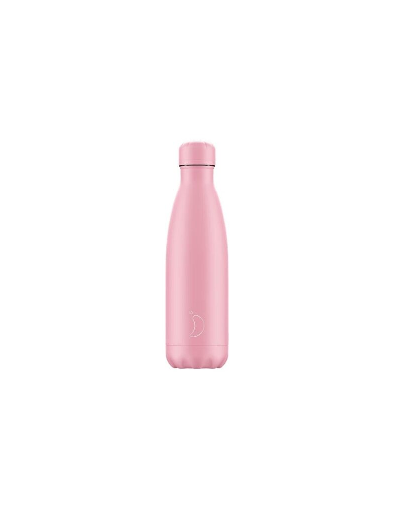 Chillys Ανοξείδωτο Μπουκάλι Θερμός All Pastel Pink 500ml