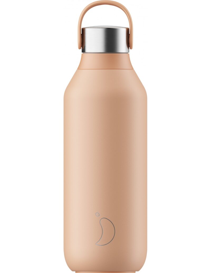 Chillys Series 2 Ανοξείδωτο Μπουκάλι Θερμός Peach Orange 500ml