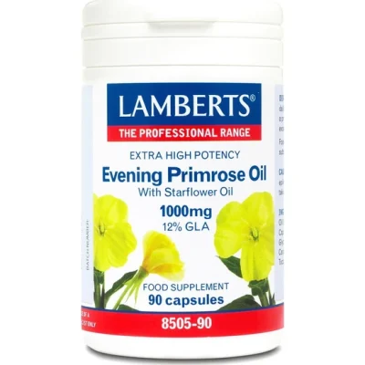 Lamberts Evening Primrose Oil with Starflower Oil 1000mg 90 Kάψουλες