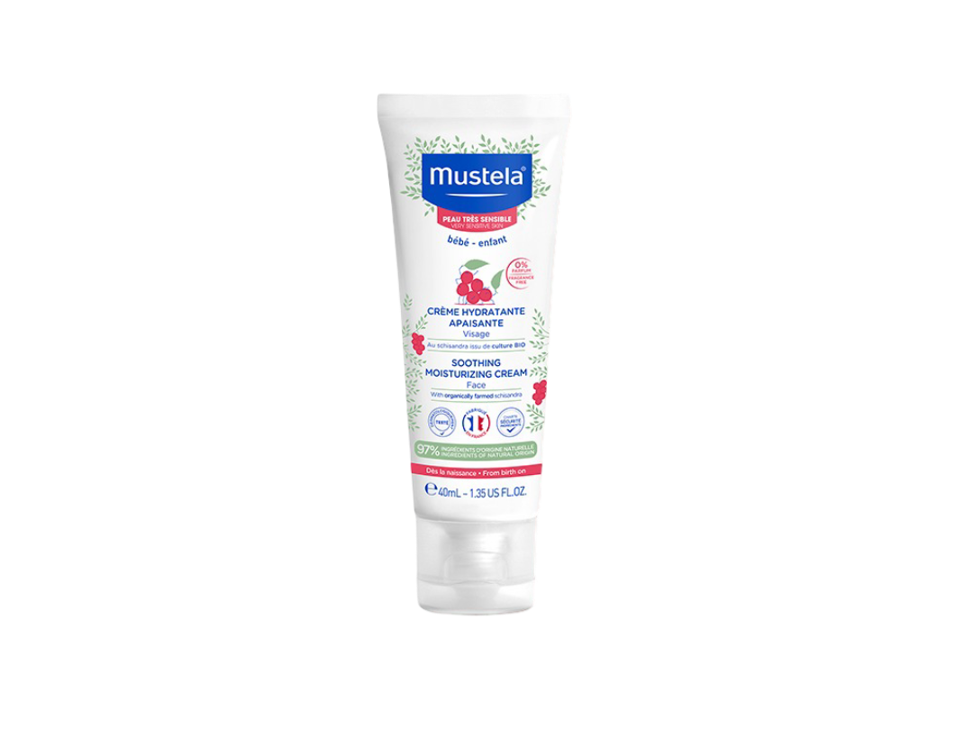 Mustela Soothing Moisturizing Face Cream Καταπραϋντική Kρέμα Eνυδάτωσης για το Πρόσωπο με Εκχυλίσματα Σχιζάνδρας και Αβοκάντο 40ml 1 Mustela Soothing Moisturizing Face Cream Καταπραϋντική Kρέμα Eνυδάτωσης για το Πρόσωπο με Εκχυλίσματα Σχιζάνδρας και Αβοκάντο 40ml