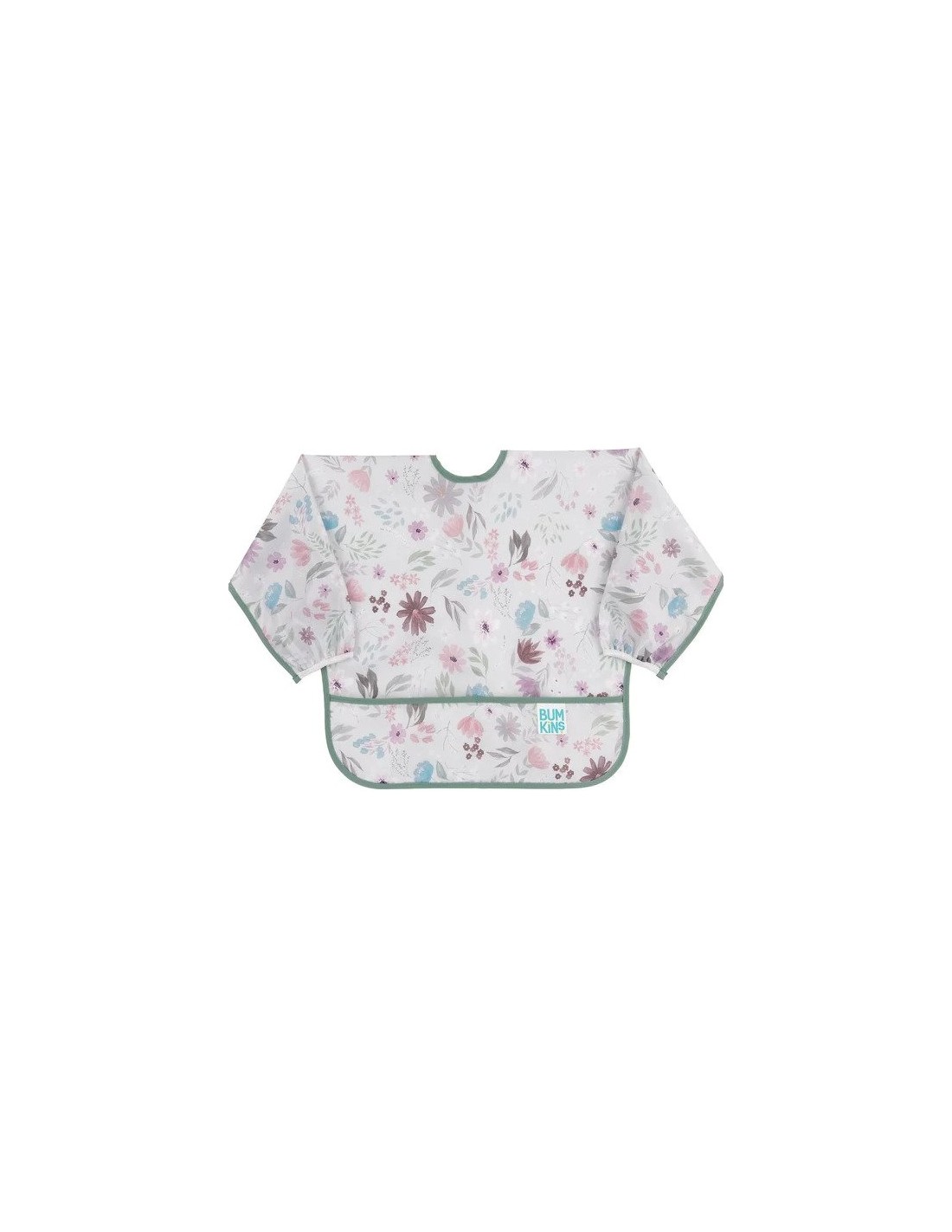 Bumkins Sleeved Bib Floral 1 Τεμάχιο 1 Bumkins Sleeved Bib Floral 1 Τεμάχιο