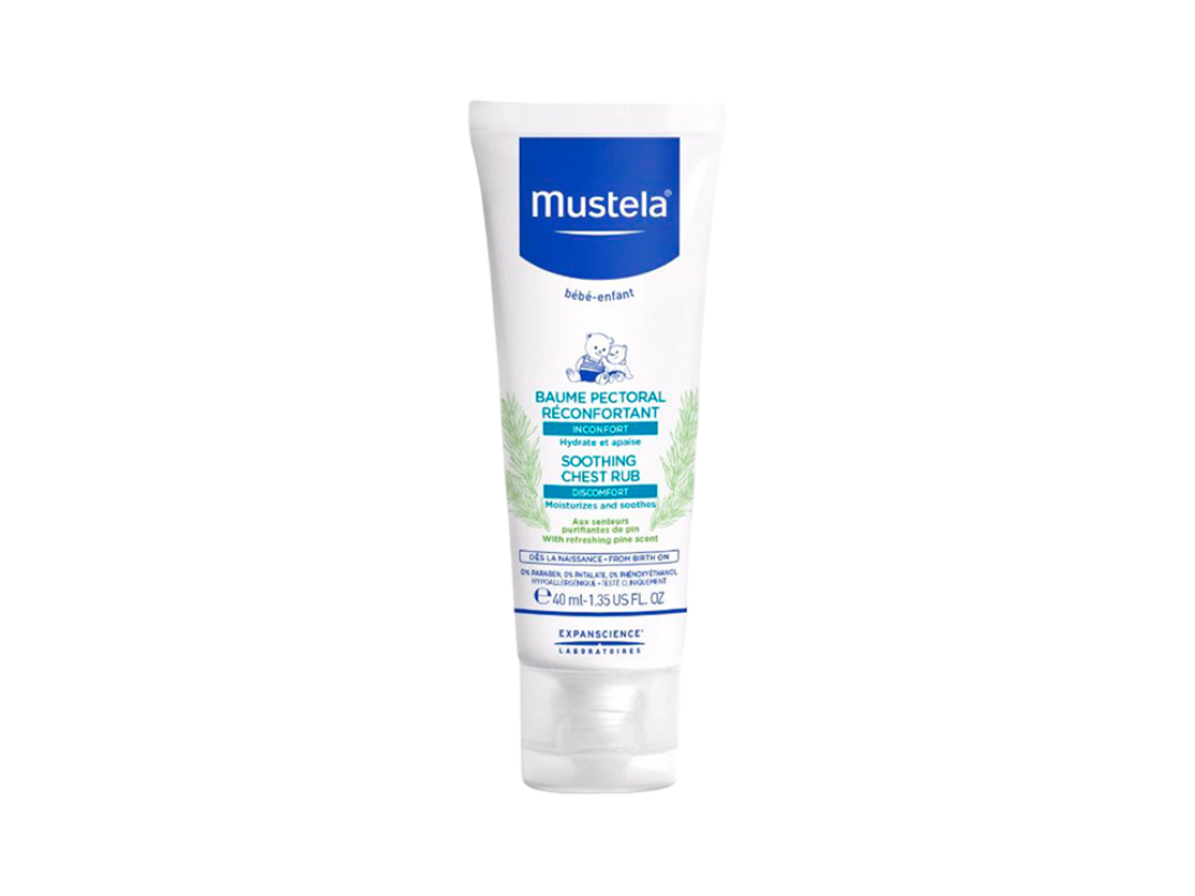 Mustela Soothing Comfort Balm(Chest Rub) Κρέμα Εντριβής Στήθους για Μωρά Παιδιά 40ml 1 Mustela Soothing Comfort Balm(Chest Rub) Κρέμα Εντριβής Στήθους για Μωρά Παιδιά 40ml