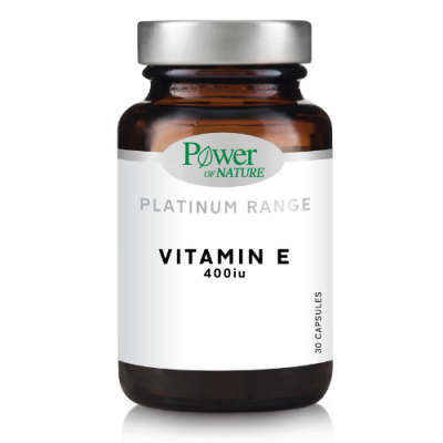 Power of Nature Platinum Vitamin E 400IU 30 Kάψουλες