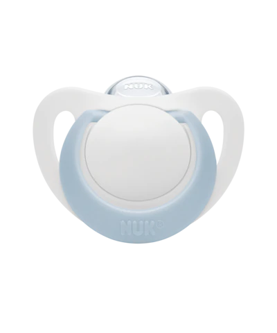 NUK Star Πιπίλα Σιλικόνης 0-6 Μηνών ΓΑΛΑΖΙΟ 1 Τεμάχιο