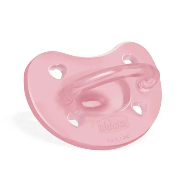 CHICCO Πιπίλα Όλο Σιλικόνη Ροζ Physio Soft 6-16 Μηνών 1 Τεμάχιο 1 CHICCO Πιπίλα Όλο Σιλικόνη Ροζ Physio Soft 6-16 Μηνών 1 Τεμάχιο