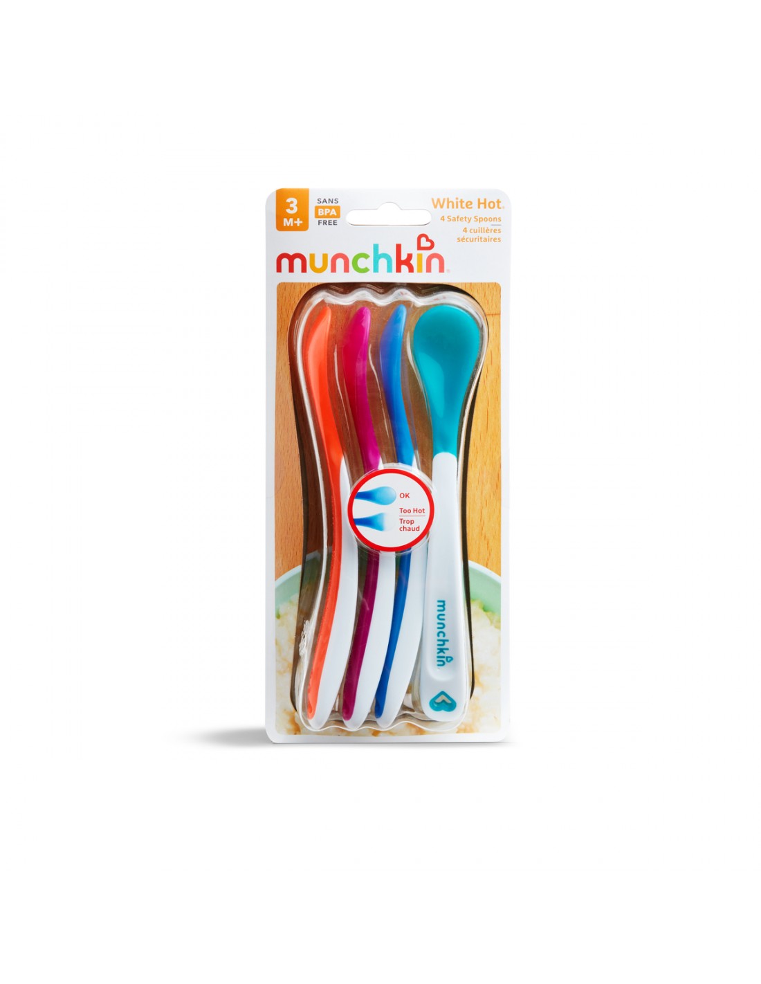 Munchkin White Hot Safety Spoons 2 Munchkin White Hot Safety Spoons - Image 2