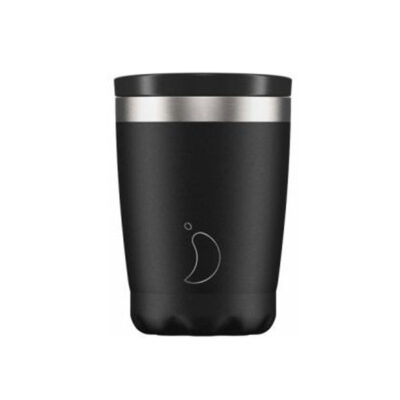 Chillys Coffee Cup Monochrome Black 340ml