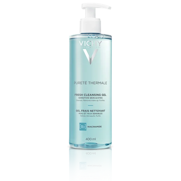 Vichy Purete Thermale Gel Καθαρισμού Προσώπου & Ματιών 400ml 1 Vichy Purete Thermale Gel Καθαρισμού Προσώπου & Ματιών 400ml