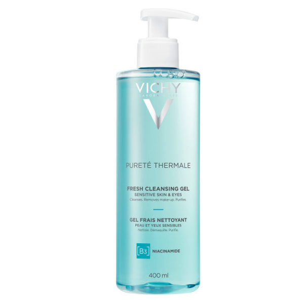 Vichy Purete Thermale Gel Καθαρισμού Προσώπου & Ματιών 400ml 1 Vichy Purete Thermale Gel Καθαρισμού Προσώπου & Ματιών 400ml