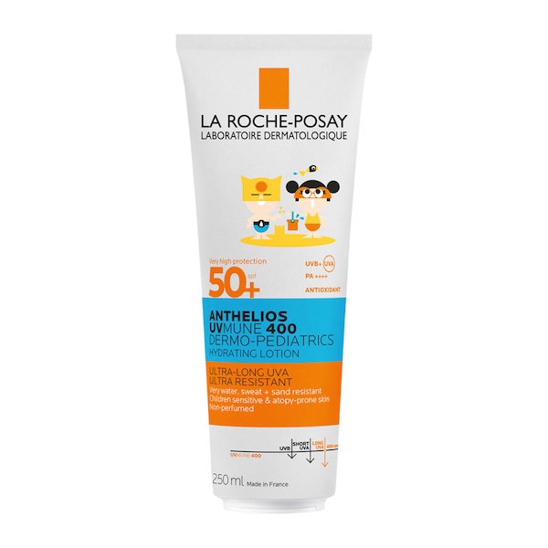 La Roche Posay Anthelios UVMUNE 400 Dermo-Pediatrics Hydrating Lotion SPF50+ 75ml 1 La Roche Posay Anthelios UVMUNE 400 Dermo-Pediatrics Hydrating Lotion SPF50+ 75ml