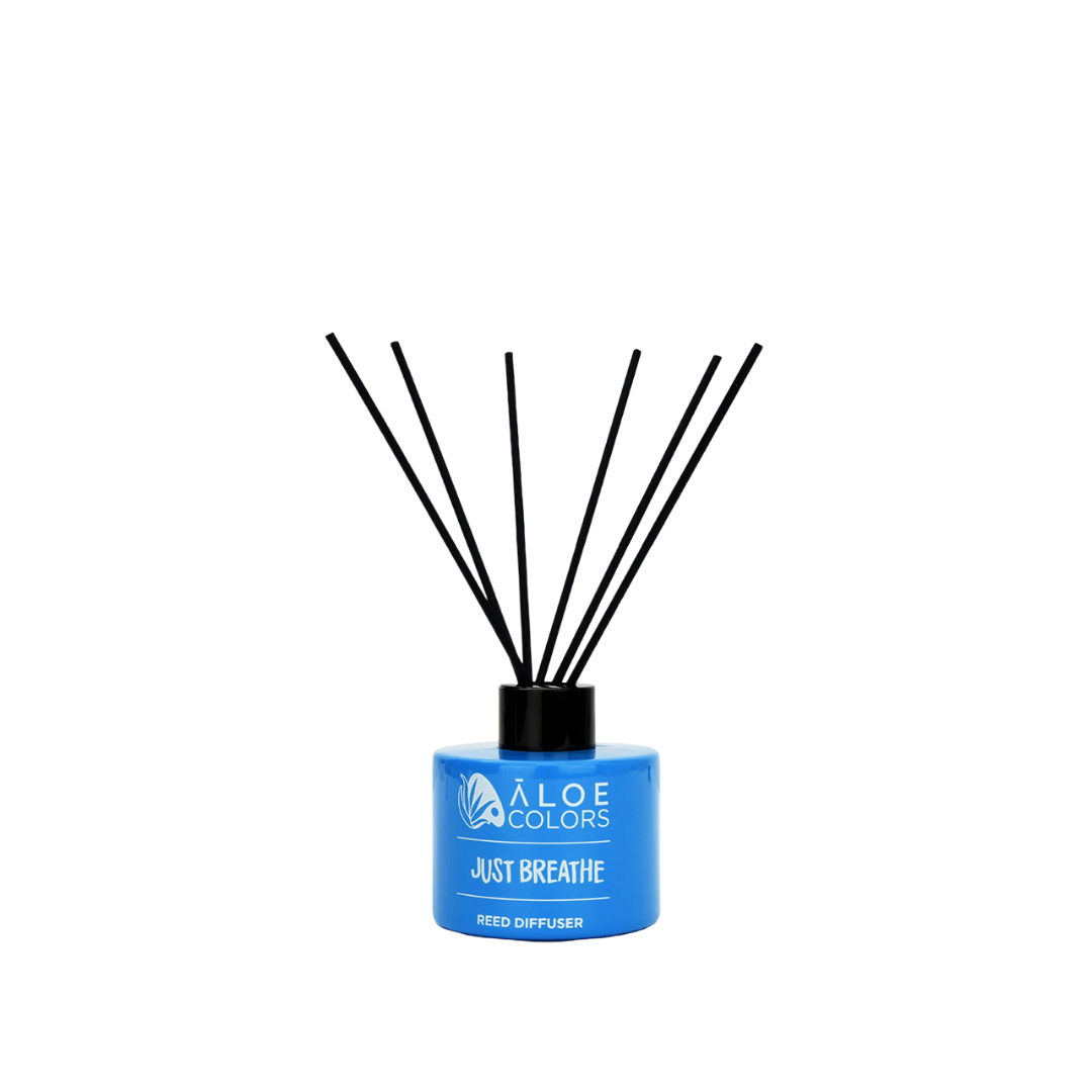 Aloe Colors Reed Diffuser Set Just Breathe 125ml 2 Aloe Colors Reed Diffuser Set Just Breathe 125ml - Image 2