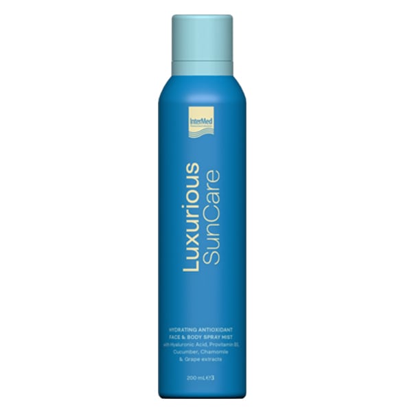 Intermed Luxurious Sun Care Hydrating Antioxidant Mist Face & Body 200ml 1 Intermed Luxurious Sun Care Hydrating Antioxidant Mist Face & Body 200ml