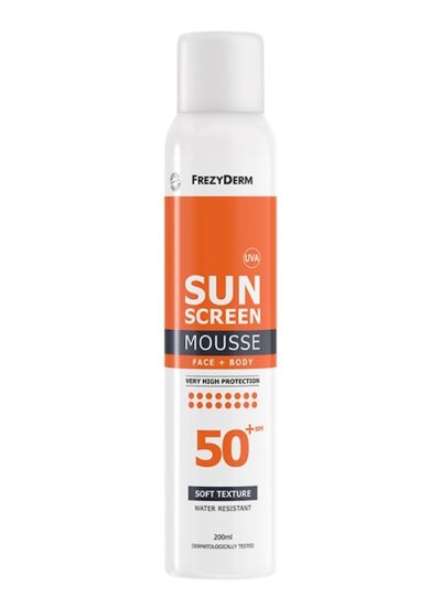 Frezyderm Sun Screen Mousse SPF50+ 200ml