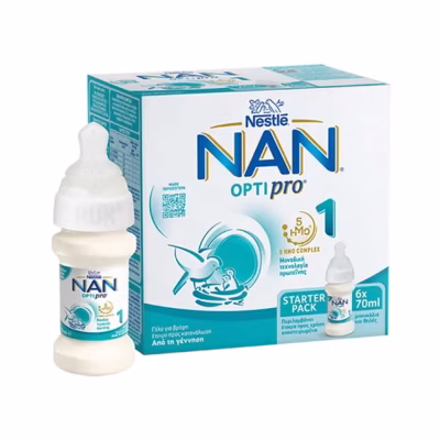 Nestle NAN OPTIPRO 1 Starterpack 6x70ml