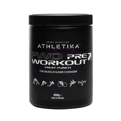 Athletika PWO Pre Workout 450g Γεύση Fruit Punch