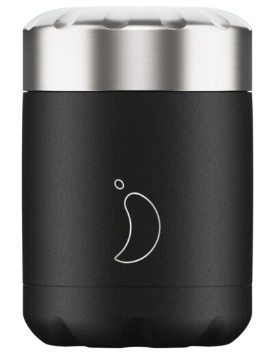 Chillys Food Pot Black 300ml
