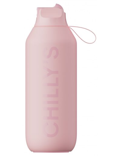 Chillys Series 2 Flip Ανοξείδωτο Μπουκάλι Θερμός Blush Pink 500ml