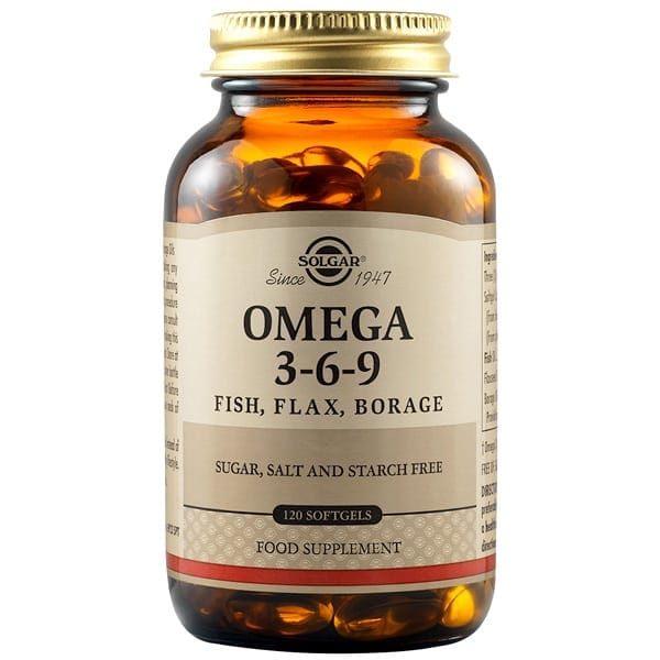 Solgar Omega 3-6-9 120 Μαλακές Κάψουλες 1 033984020283