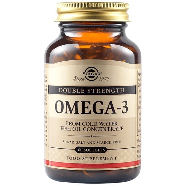 Solgar Double Strength Omega-3 60 Μαλακές Κάψουλες 1 033984020511