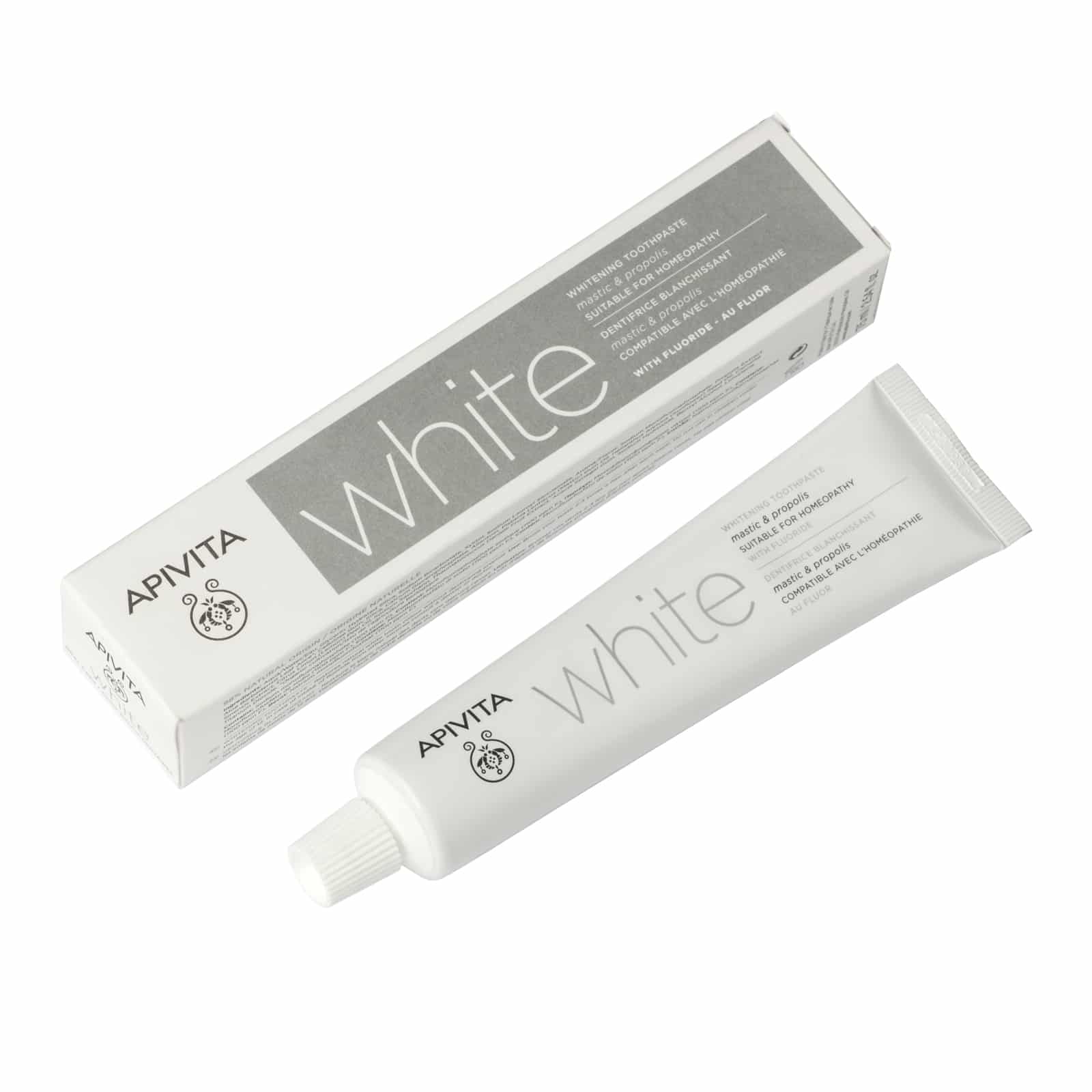 Apivita Οδοντόκρεμα White με Μαστίχα και Πρόπολη 75ml 1 10-10-30-019-WHITE-TOOTHP.MASTIC-75ML19