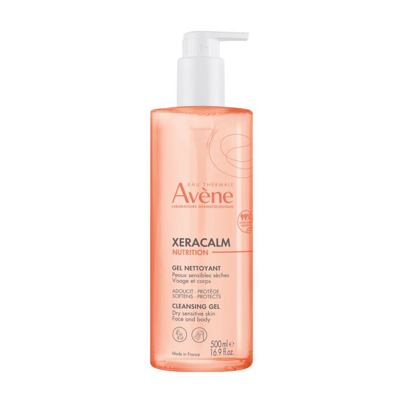 Avene Τζελ Καθαρισμού XERACALM Nutrition 500ml 1 Avene Τζελ Καθαρισμού XERACALM Nutrition 500ml