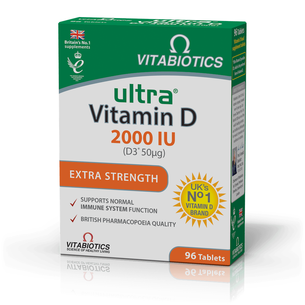 Vitabiotics Ultra Vitamin D3 2000IU 96 Ταμπλέτεςplatinum 1 3D_Ultra Vitamins_Vitamin D_2000IU_EN_5021265247400