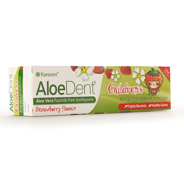 Optima Aloe Dent Strawberry Children's Toothpaste 50ml 1 5029354005078