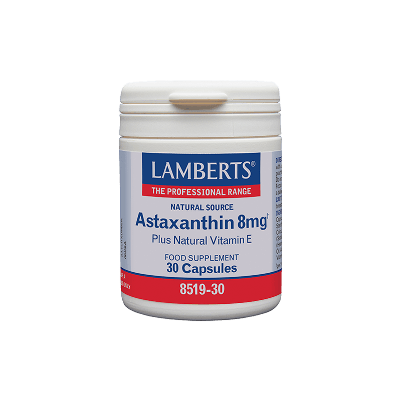 Lamberts Astaxanthin 8mg 30 Κάψουλες 1 8519-30