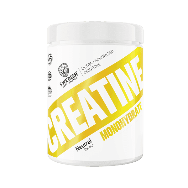 Swedish Supplements Creatine Monohydrate 250g 1 Creatinemonohydrate-white-1