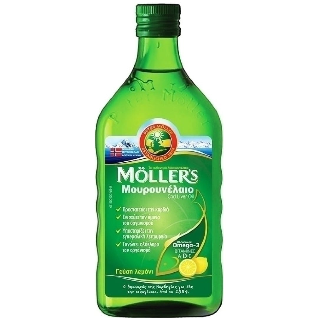 Mollers Μουρουνέλαιο Lemon 250ml 1 Product11277.Photo1.Original
