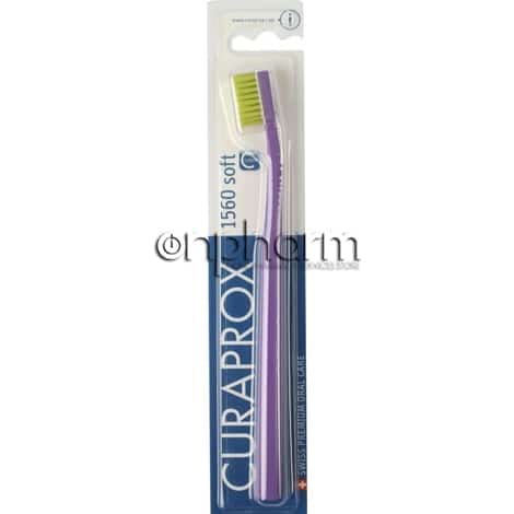 Curaprox CS 1560 Soft Οδοντόβουρτσα Μωβ-Κίτρινο 1Τεμάχιο 1 Product15006.Photo1.Original