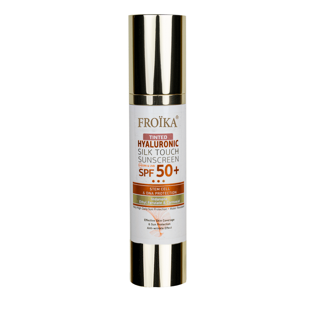 Froika Hyaluronic Silk Touch Sunscreen Tinted Cream SPF50+ 50ml 1 Product15535.Photo1.Original