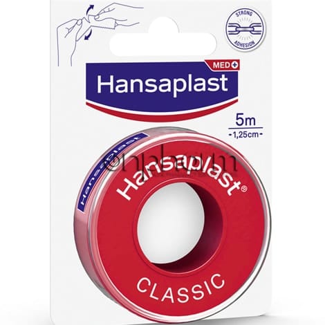 Hansaplast Αυτοκόλλητη Επιδεσμική ταινία Classic 1.25cmx5m 1 Product15974.Photo1.Original