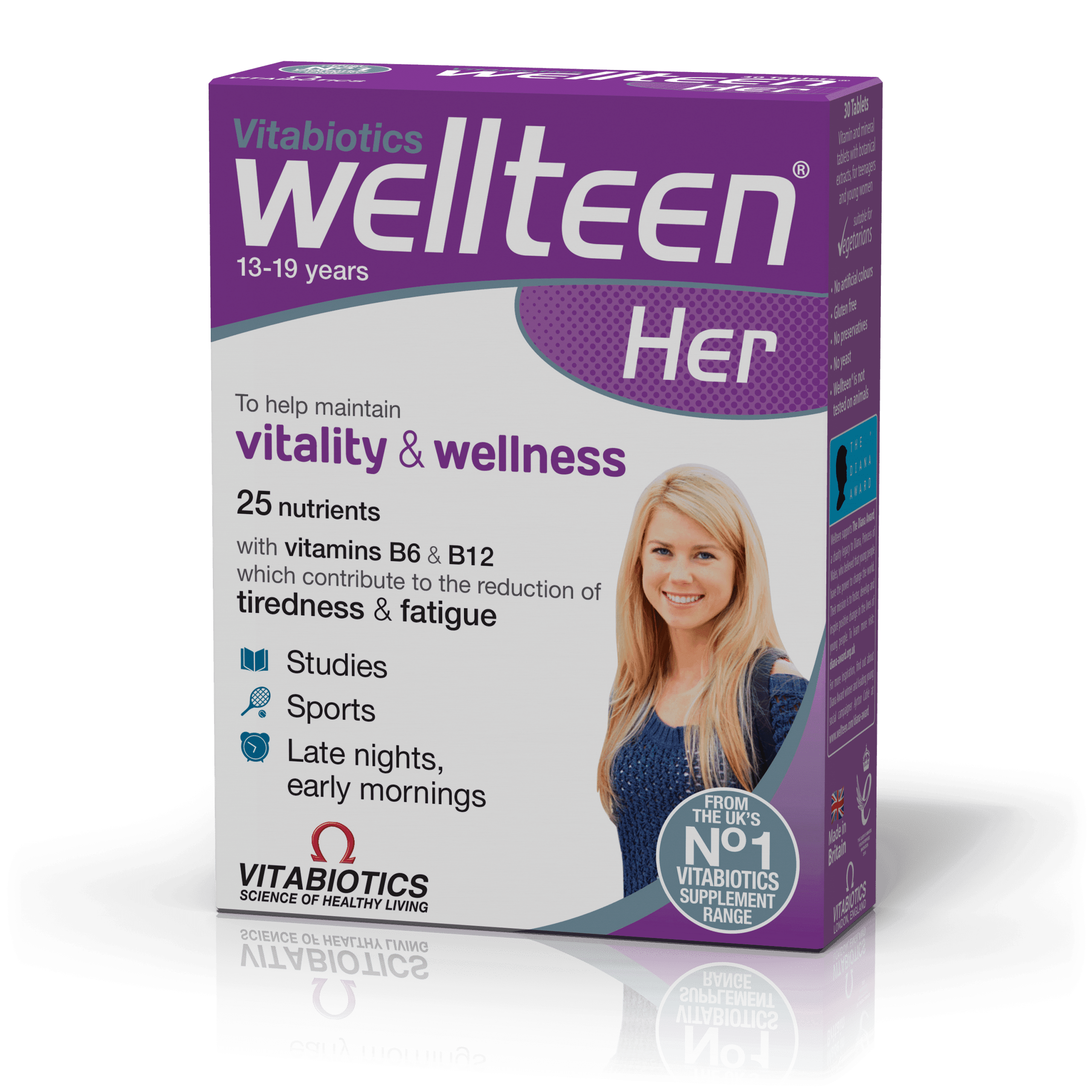 Vitabiotics Wellteen Her 30Ταμπλέτες 1 Product16135.Photo1.Original