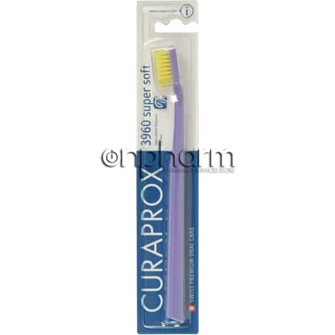 Curaprox CS 3960 Super Soft Οδοντόβουρτσα Μωβ-Κίτρινο 1Τεμάχιο 1 Product16479.Photo1.Original