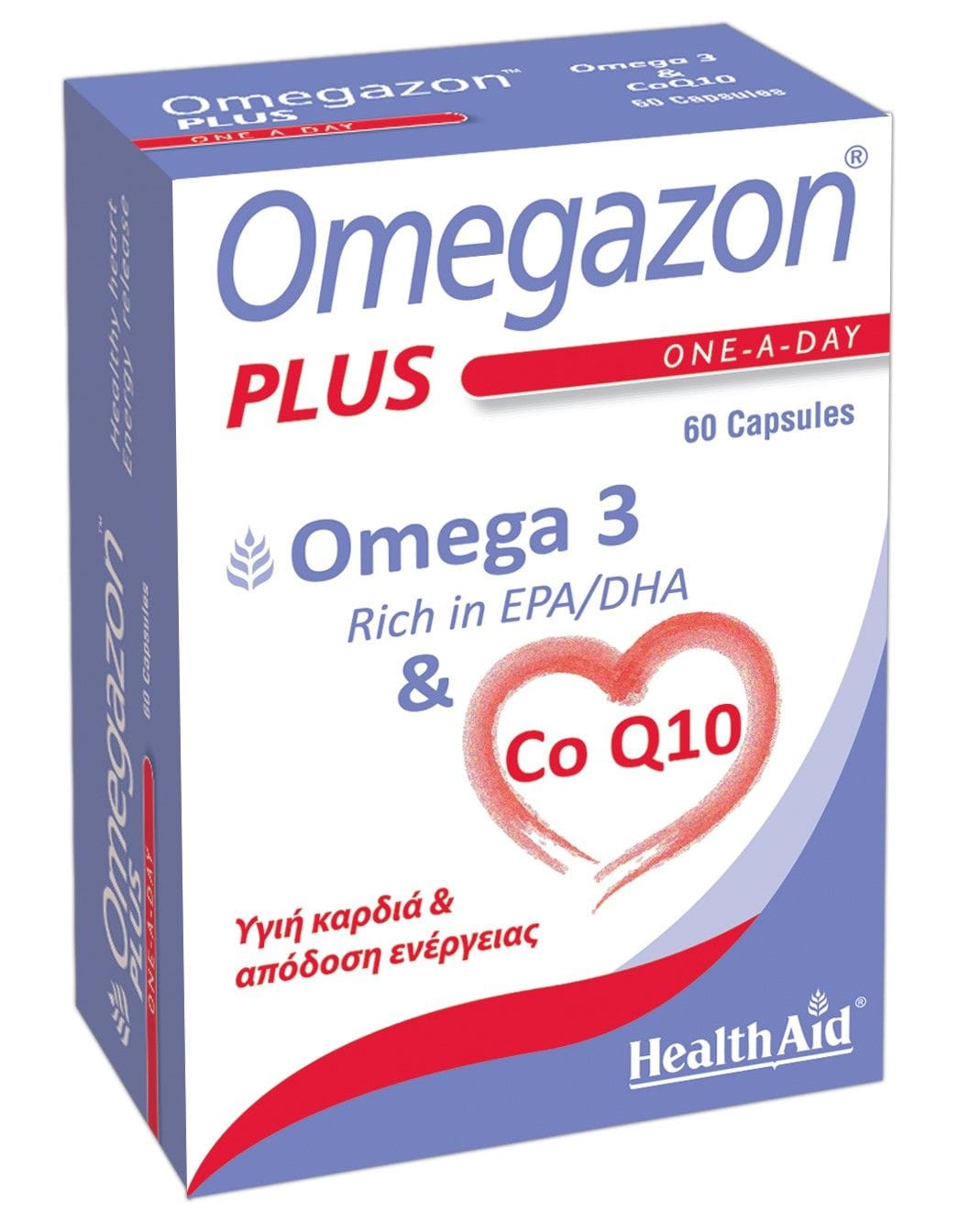 Health Aid Omegazon Plus 60Κάψουλες 1 Product16709.Photo1.Original